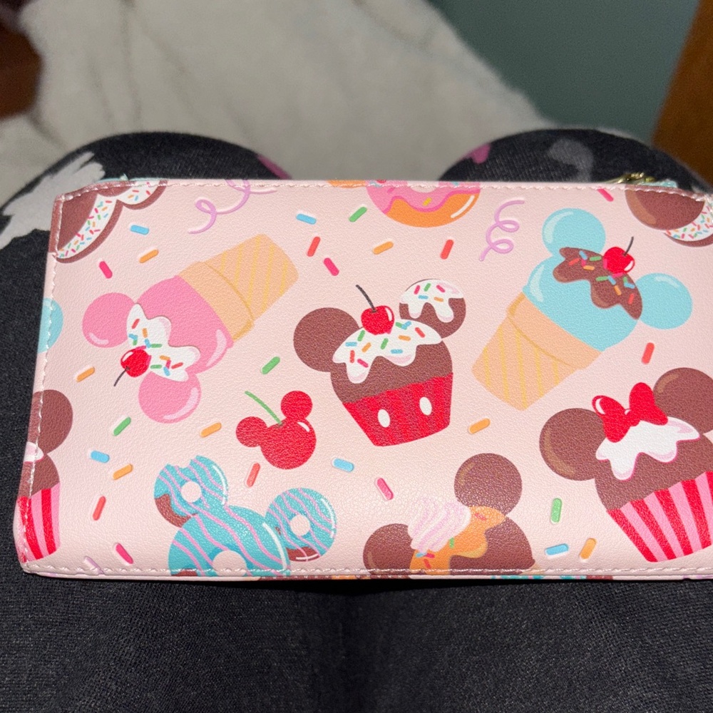 Loungefly Disney Sprinkle Pattern Wallet - Picture 9 of 10